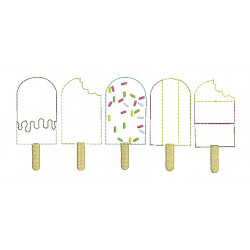 Stickdatei - Eisborder